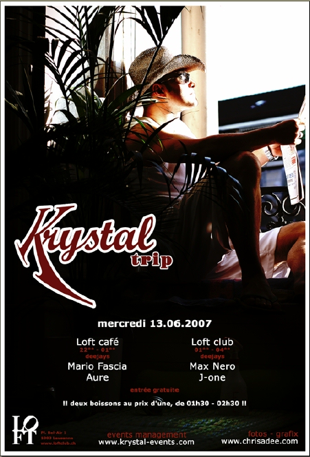 flyer Krystal trip